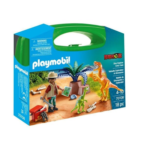 PLAYMOBIL Dino's Speelkoffer - 70108
