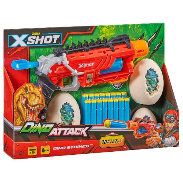  X-Shot Dino Attack Striker Blaster met 16 darts