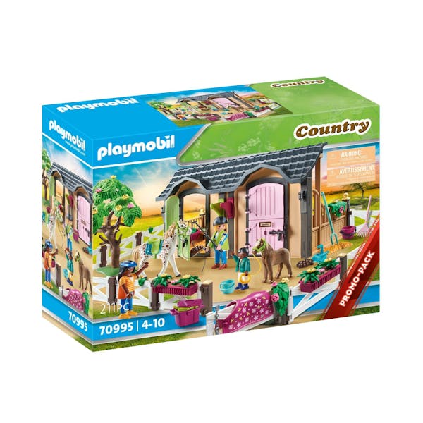 Playmobil Country Rijlessen Met Paardenboxen