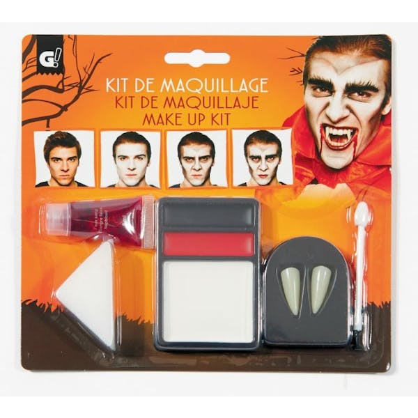  Vampier Make-Up Set + Accessoires