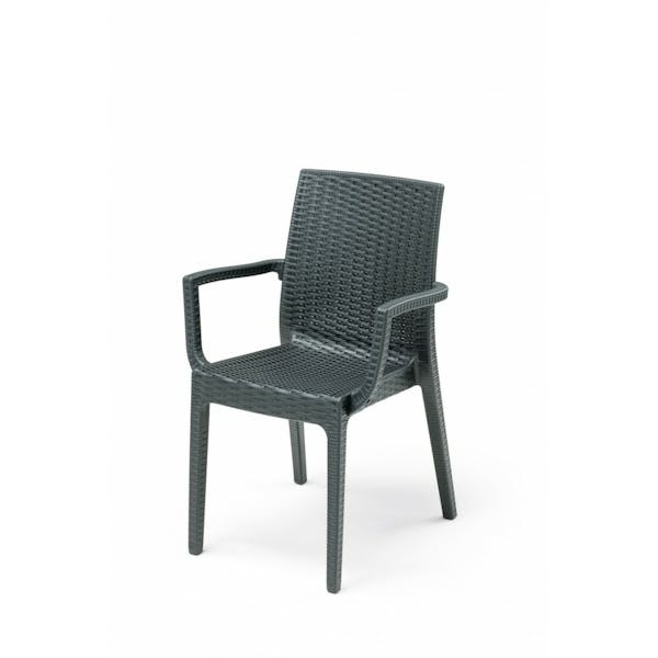 FAUTEUIL DAFNE ANTHRACITE