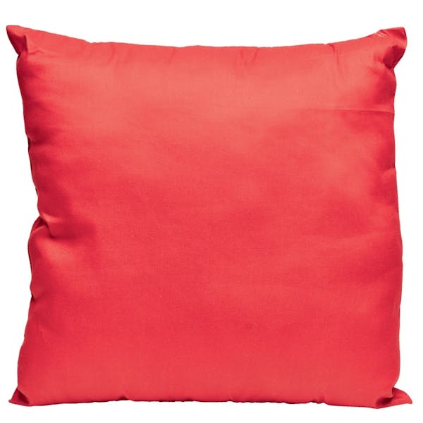 COUSSIN 38X38 ROUGE